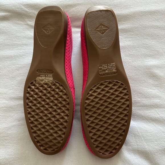 Aerosoles pink suede ballet flats with bow, NWOT - Picture 3 of 7